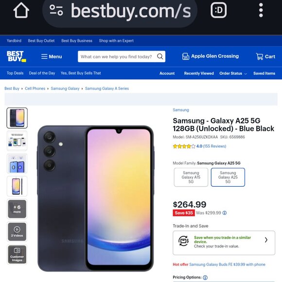 NEW SAMSUNG 5G SMARTPHONE WITH 12 OR 6 MOS DATA PLAN HALF OFGLF - Picture 12 of 16